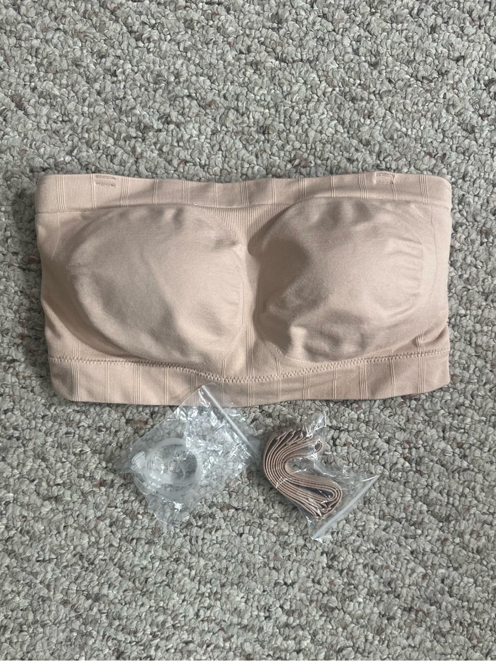True kind Strapless Bandeaus Bra Tan/Nude Size
Medium